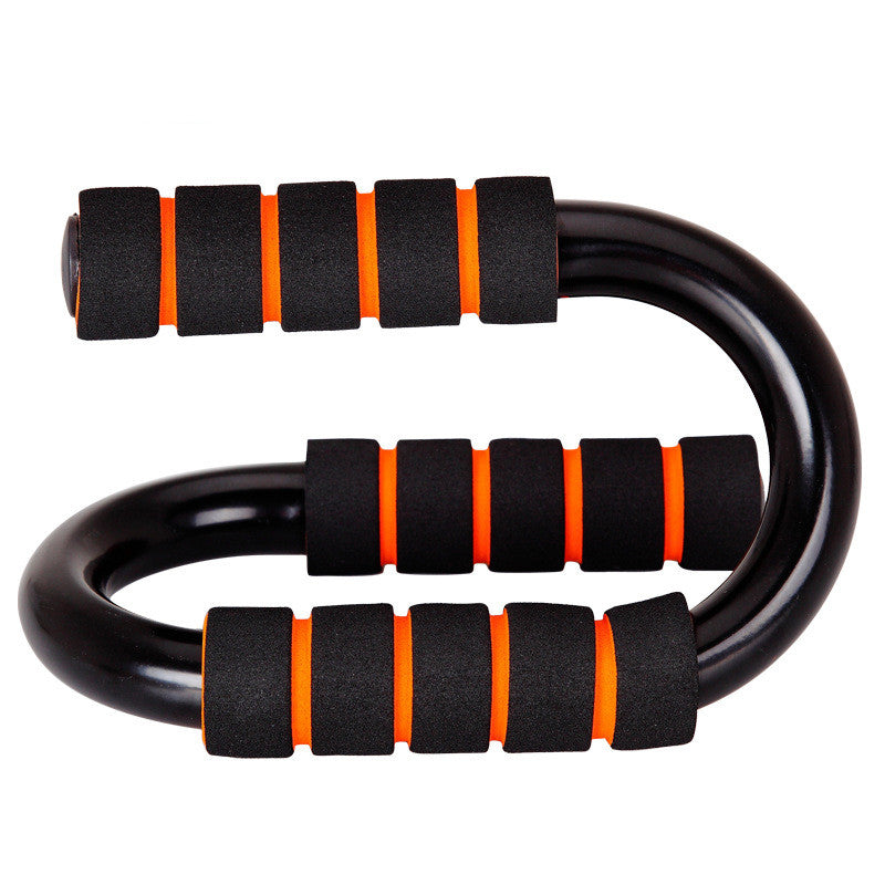 S-Shaped Steel Push-Up Bar, side view
