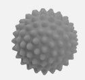 Spiky Massage Ball, 9.5 cm PVC