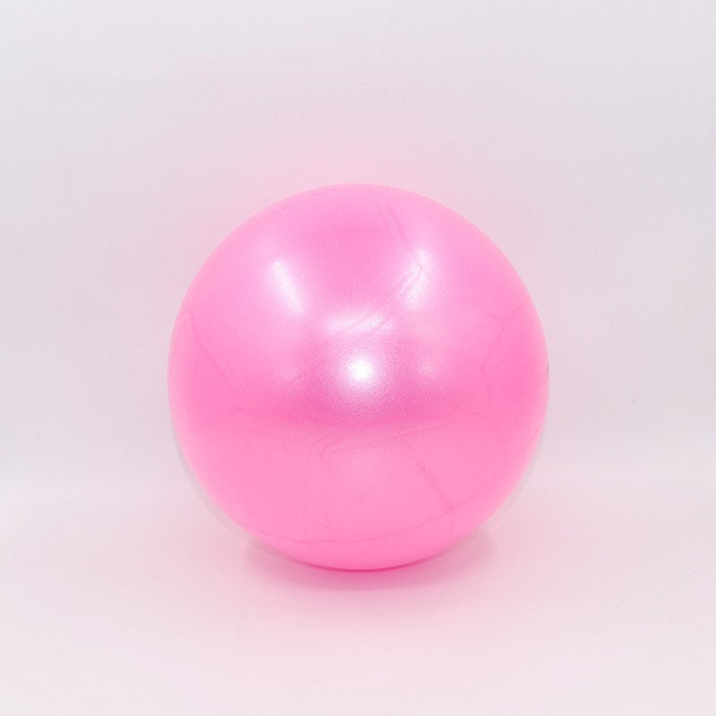 25cm Frosted Mini Pilates Ball in pink
